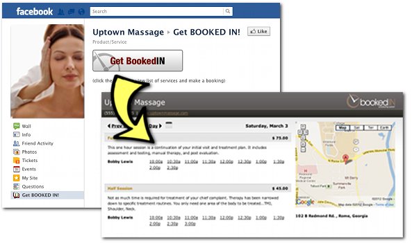 Facebook Booking