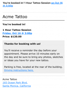 Tattoo HowTos Booking Your First Appointment   THE WORLD FAMOUS 