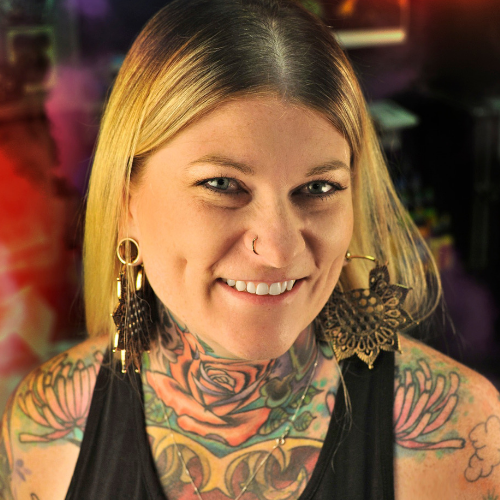 Brandi Lee, Owner and Tattoo Artist at Human Kanvas Tattoo Shop, Calgary & Airdrie