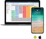 online booking notifications calendar desktop phone