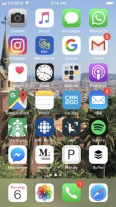 iPhone home screen overloaded with apps