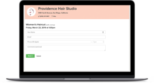 hair salon appointment scheduling software