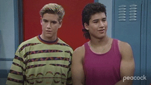 zak and slater from saved by the bell