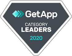 Getapp 2020 Online Booking Category Leader Badge