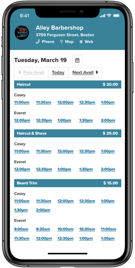 Barber Appointment App, Scheduling & Reminders Software FREE Trial!