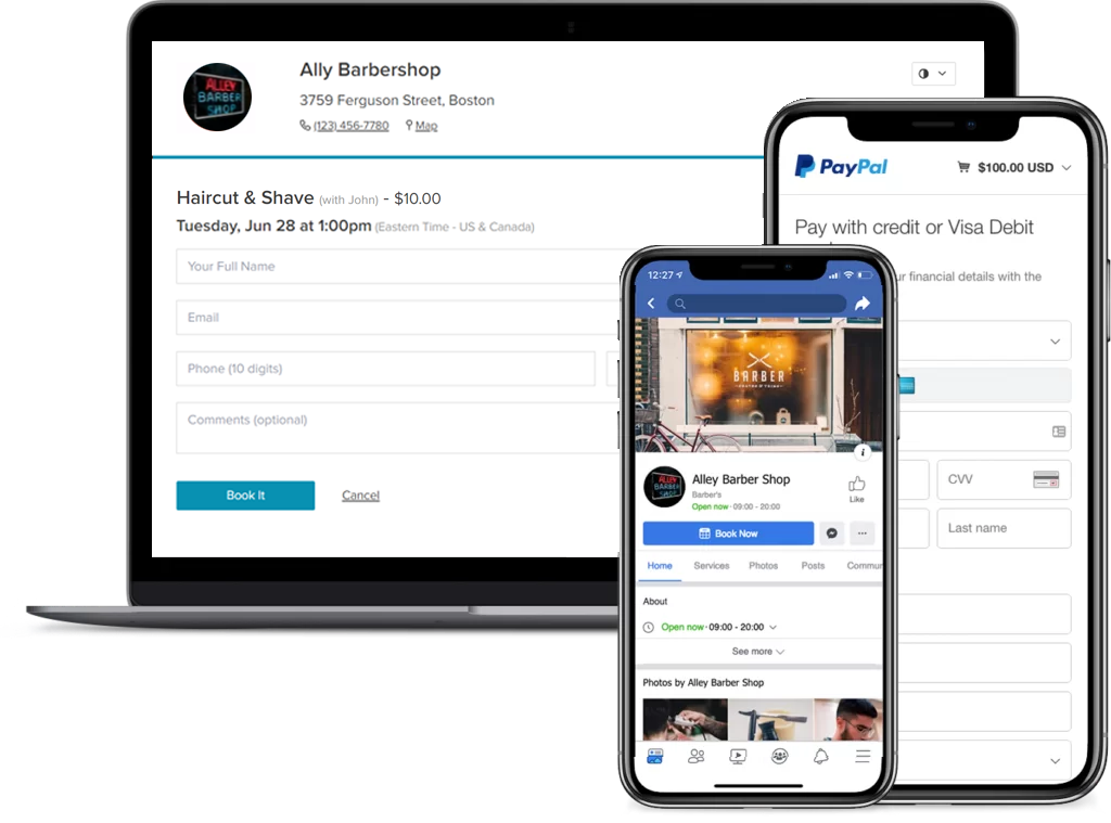 Barbershop appointment scheduling