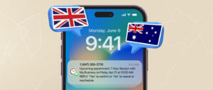 Text message appointment reminders in Australia and the UK