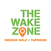wake zone indoor golf logo