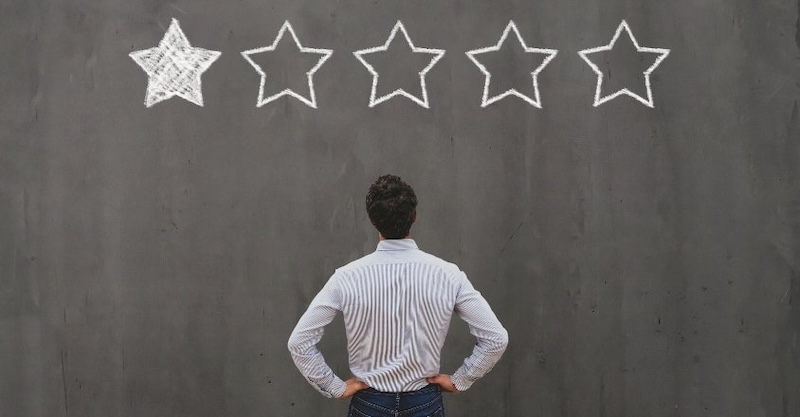 receiving a low rating