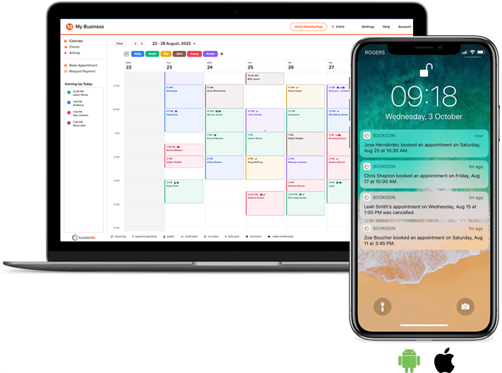 Tattoo appointment software hero image