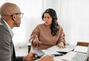 person saying no to their client politely