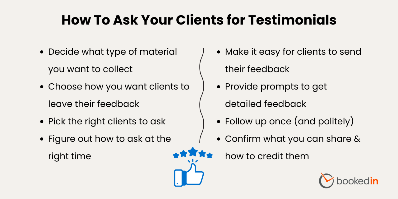 how to get client testimonials, how to get testimonials from customers