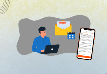 client thank you emails feature on bookedin