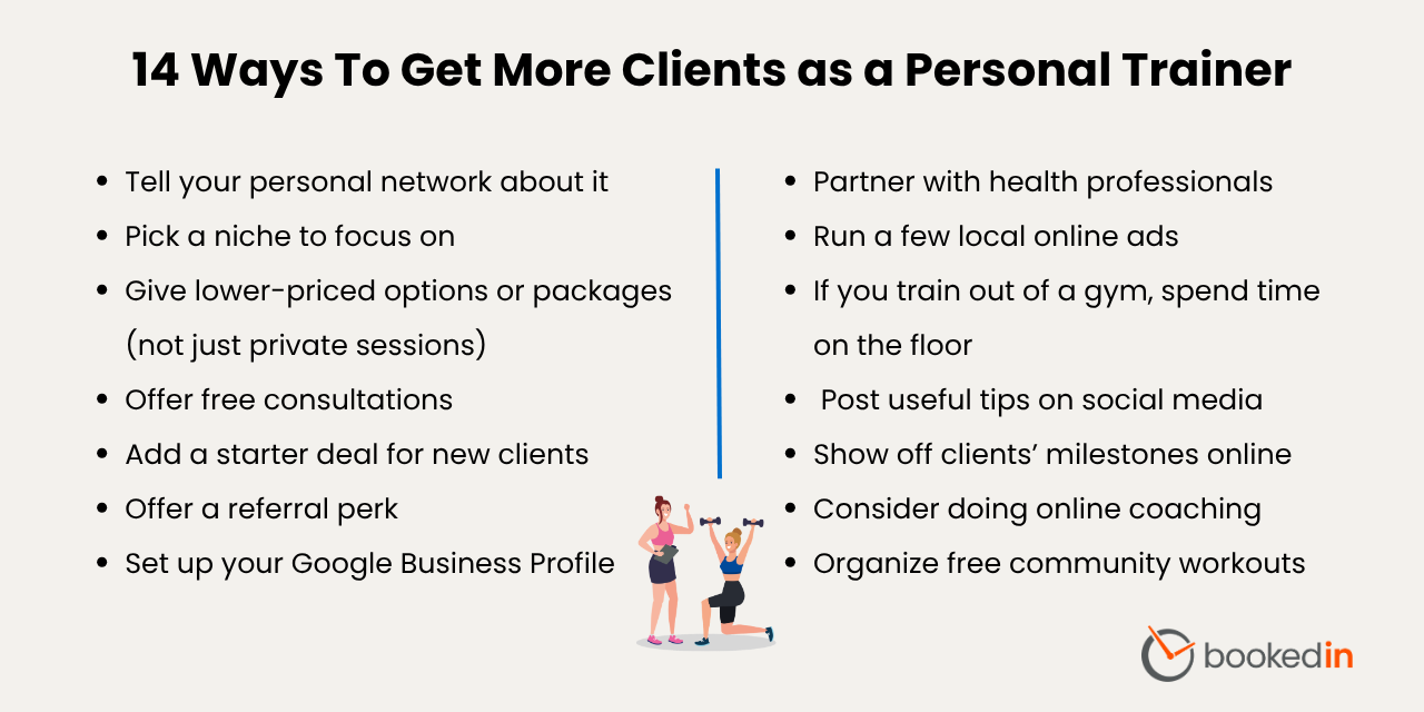 how to get personal training clients, How To Get Clients as a Personal Trainer