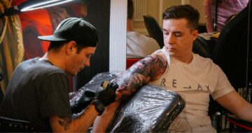 asking a tattoo artist to design for you